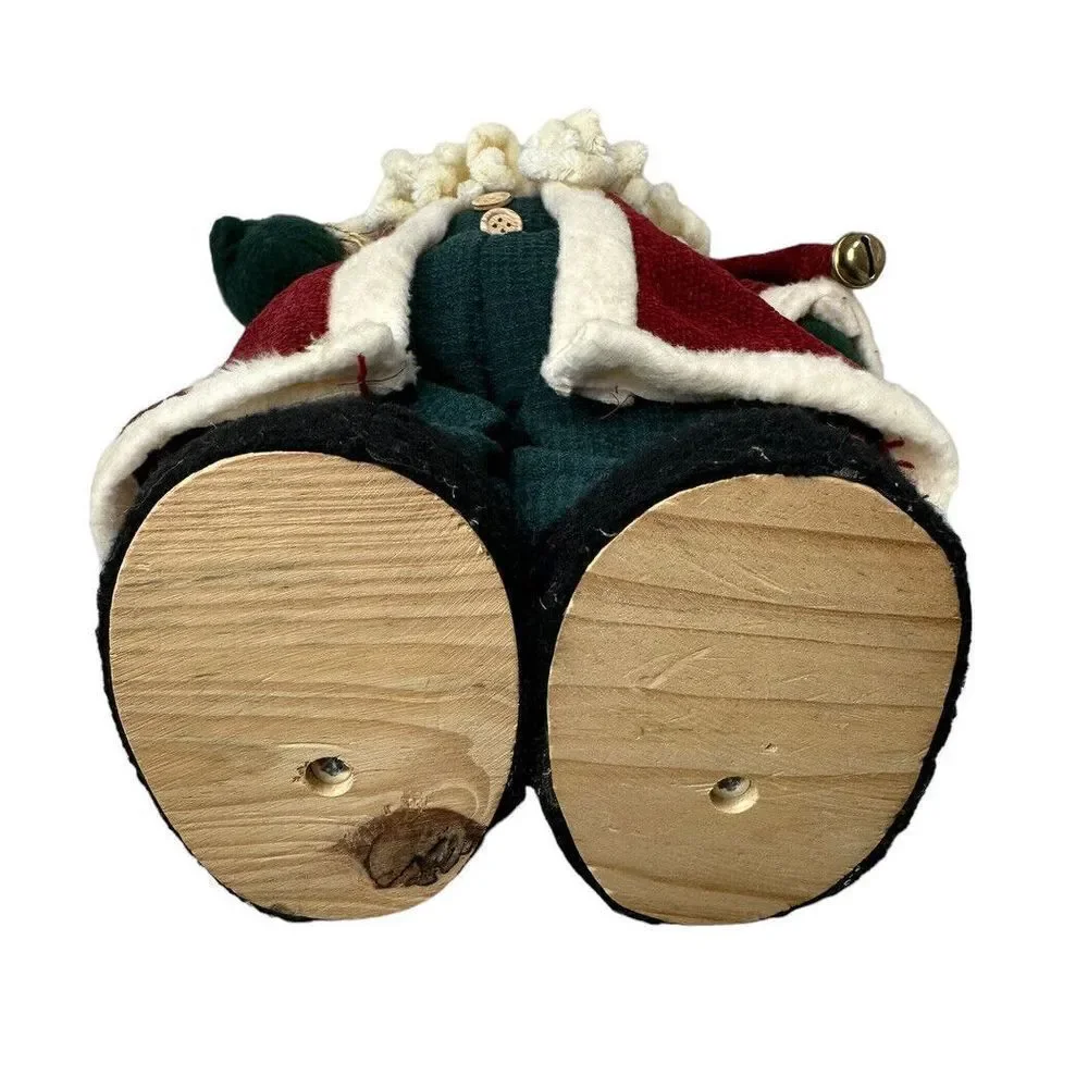 Santa Handmade Farmhouse Country Rustic Christmas Holiday 19” Tall